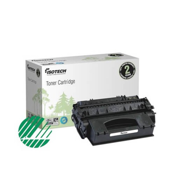 ISOTECH Toner CE505X/3480B002 05X/719H Svart, Miljötoner