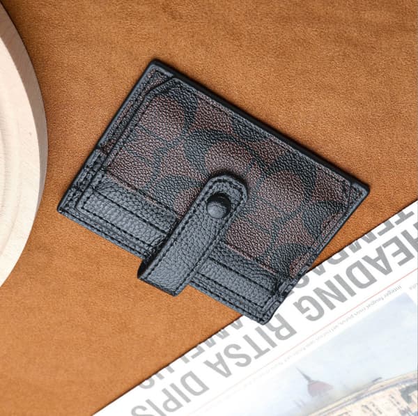 Kortholder til kvinder med flere kortpladser Black Black