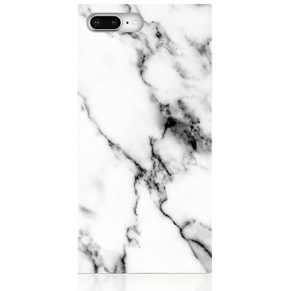 IDECOZ-puhelinkotelo, valkoinen marmori iPhone 8 PLUS/7 PLUS -puhelimelle
