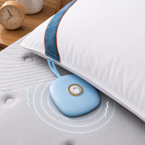 Vibrerande väckarklocka med snooze-funktion Blue Blue
