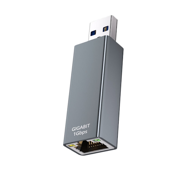 DK03 USB til Gigabit Ethernet Adapter - Space Gray