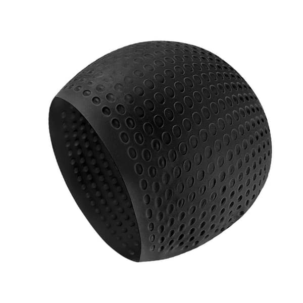 Silikonbubbla Badmössa - Bekväm och Skyddande Black Black