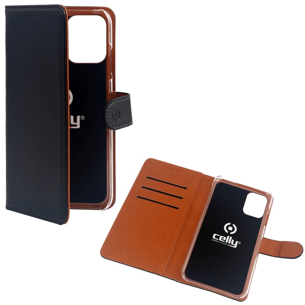Wallet Case iPhone 13 Svart