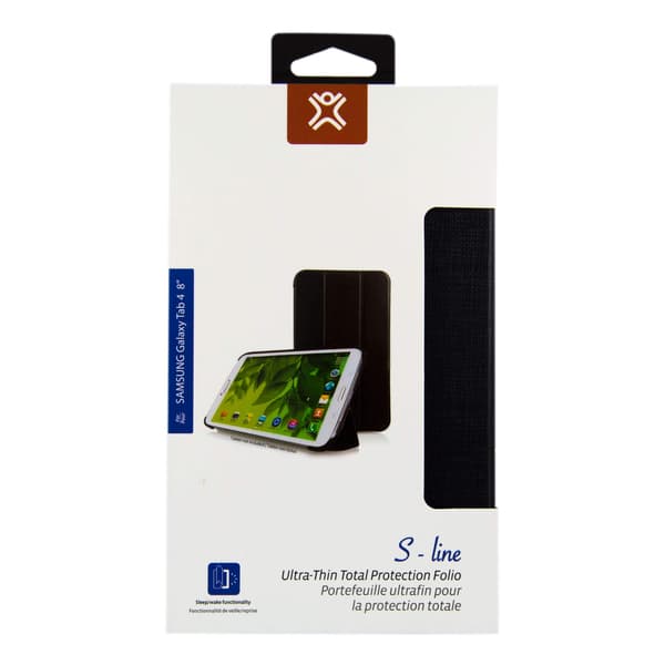 Tablet Cover Samsung TAB4 Microfolio 8" Sort