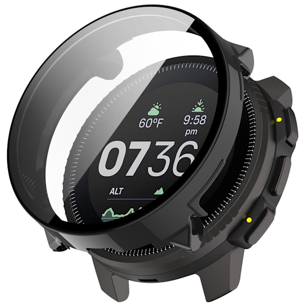 Kotelo integroidulla näytönsuojalla Suunto Vertical Musta
