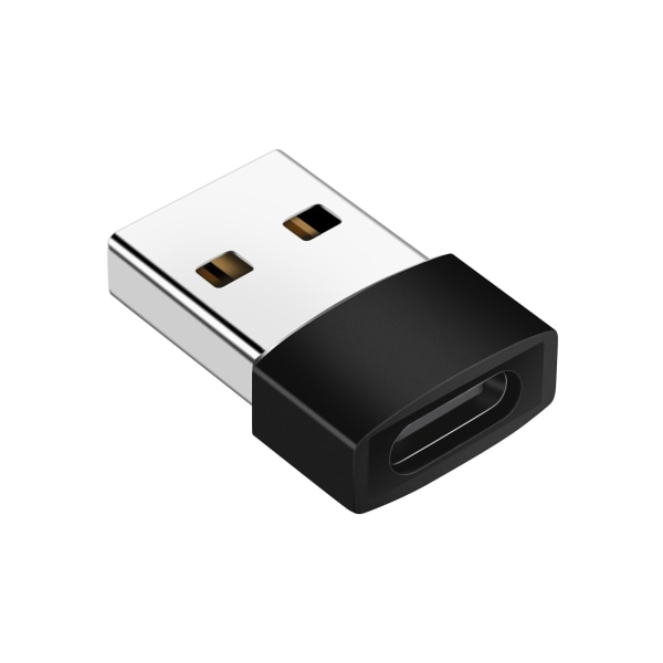 USB-C till USB 2.0 adapter Svart