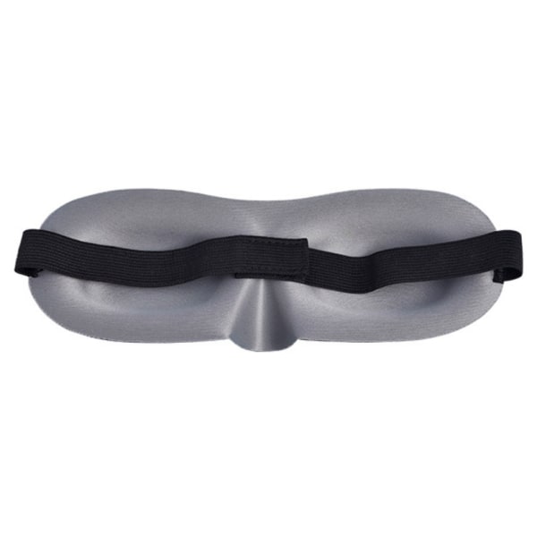 3D Sleep Eye Eye Mask matkoille ja kotiin Harmaa