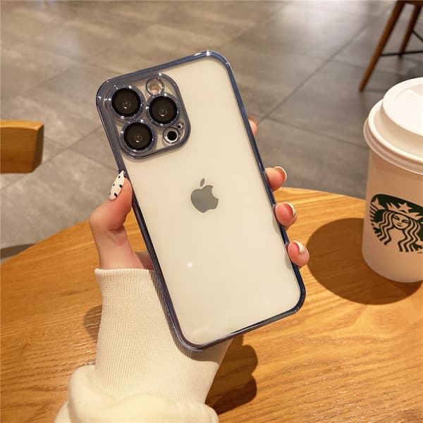 Telefonfodral med linsskydd Black iPhone 14 Pro Black