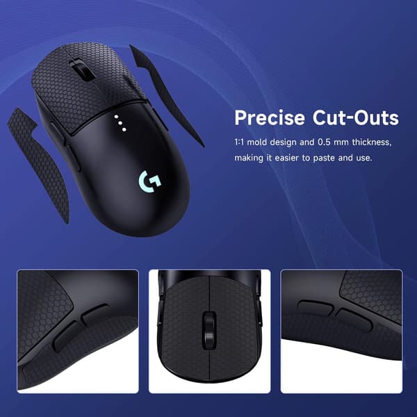 Logitech G604 -hiiren parannetut pitotarrat - musta