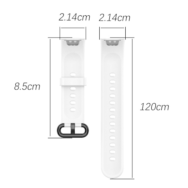 Urrem til Redmi 2/Xiaomi Mi Watch 2 Lite White White