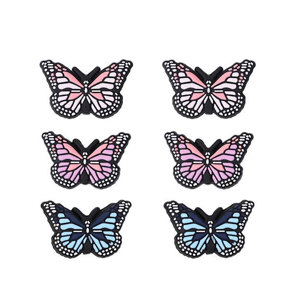 Stickningsspetskydd i silikon (6-pack, blandade storlekar) model 2