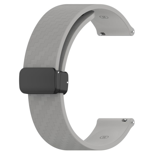 Klockarmband för 22 mm Garmin/Huawei/Samsung Galaxy Watch Silikon Grå