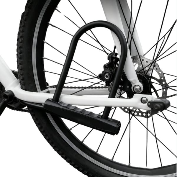 Kraftigt Cykel U-lås: Solid Nyckellås, Stöldskydd för Mountainbikes och Standardcyklar
