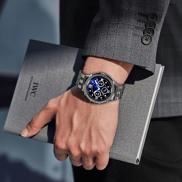 Klockarmband i rostfritt stål för Samsung Watch 5 Pro Grå