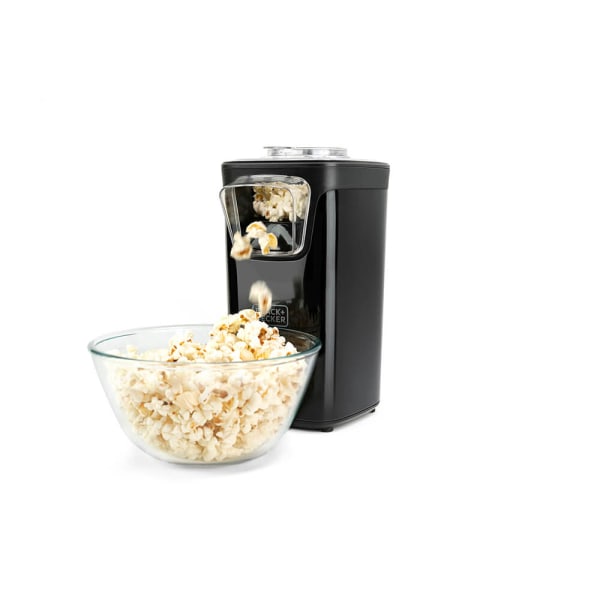 Popcornmaskin Svart