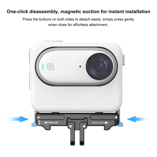 Alumiininen pikakiinnitys Insta360 GO 3:lle