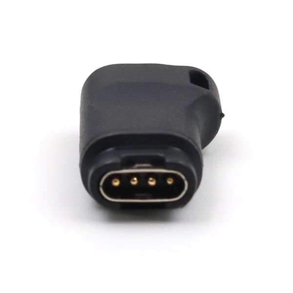 USB-C adapter för laddning av Garmin-klocka Svart