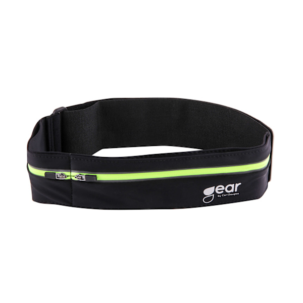 Sport midjebälte Premium Universal 6" svart Stretchmaterial