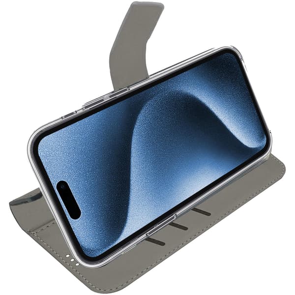 Wally Wallet Case iPhone 16 Pro Svart