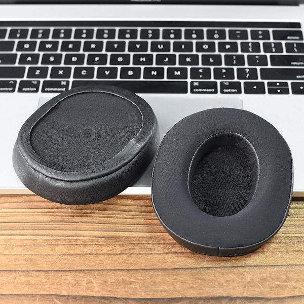 Udskiftningsørekopper til Razer BlackShark V2X - Sæt med 2, Memory Foam & Mesh Fabric
