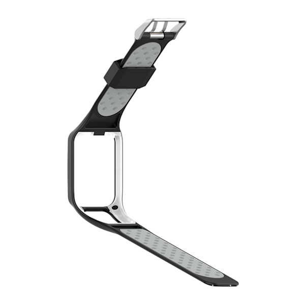Silikoninen kellonranneke TomTom-älykellolle Musta + harmaa
