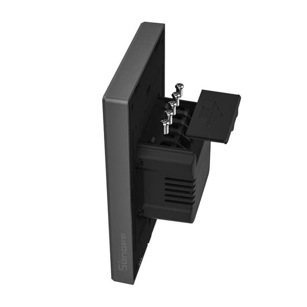 Älykäs WiFi-ohjauspaneeli SONOFF NSPanel (musta, 120 mm)