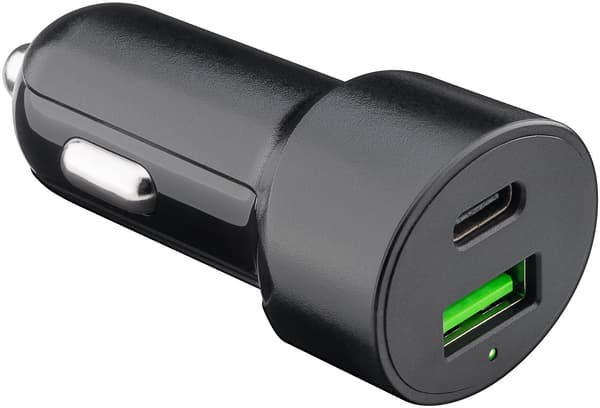 Dubbel USB-billadare USB-C™ PD (Power Delivery) (48 W)