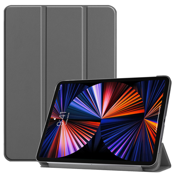Smart Cover-fodral för 12,9-tums iPad 2021 Pro Grå