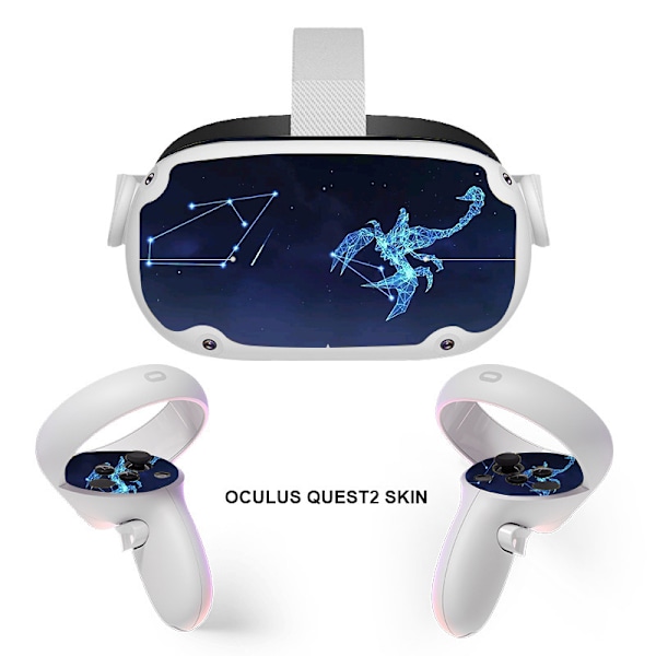 Fulddækkende håndcontroller-klistermærker til Oculus Quest 2 Flerfarvet 5