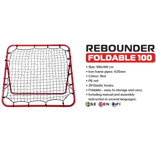 Rebounder Fodbold 100 * 100cm