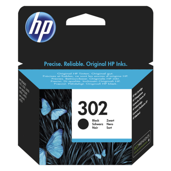 HP 302 black ink cartridge