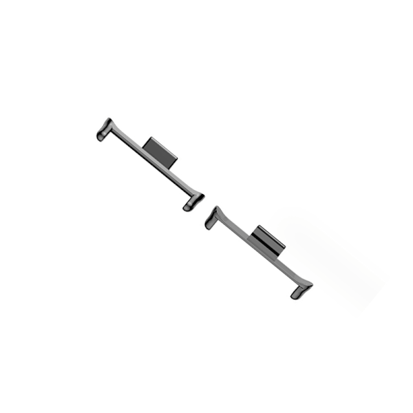 14mm Band Connector för Mi Band & Redmi Watch Svart