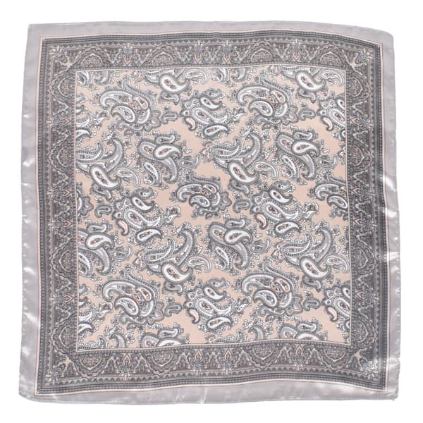 Paisley Bandana Scarf 2-pack Grey Grey