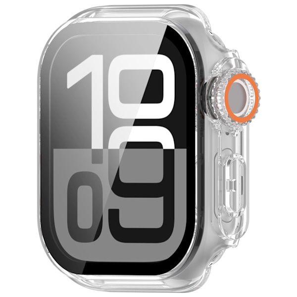 Skyddsfodral för Apple Watch - Hård PC & Härdat Glas Transparent 44 mm