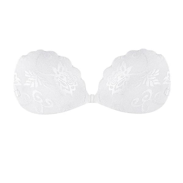 Usynlig BH Dyb V Blonde Silikone White B White B