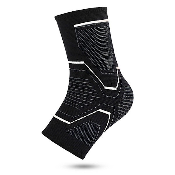 Sports Ankelstøtte, Sort (1 par) XL