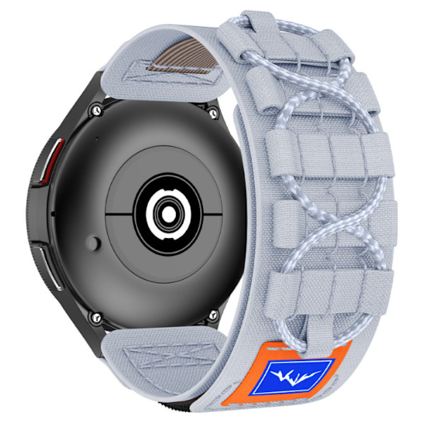 Nylon urrem til Samsung Galaxy Watch Sort S