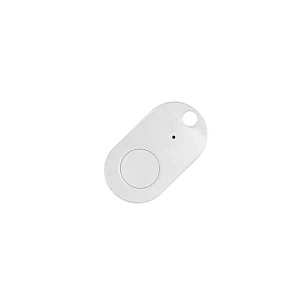 Skjoldformet Anti-Tab Enhed - Nøglefinder Locator White White