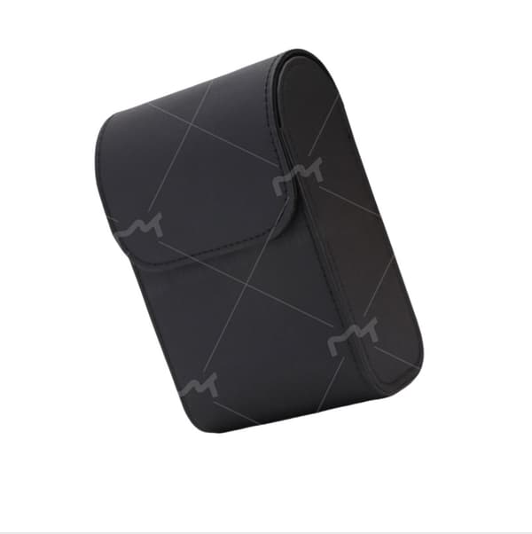 Premium Golf Rangefinder Case - Suojaava PU-nahkakotelo Black Black