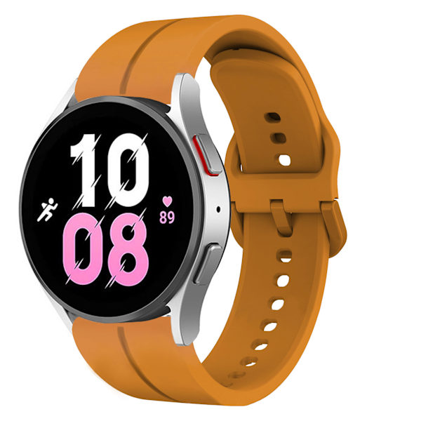 Klockarmband i Silikon Samsung Galaxy Watch 5/5 Pro/4 40 44mm/3 41mm, Huawei watch GT3/GT2 42mm, Huami Amazfit GTS 3/GTS Gul 22 mm