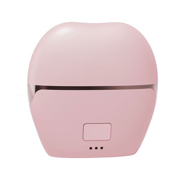 Bærbar, trådløs hårglattejernbørste Pink Pink