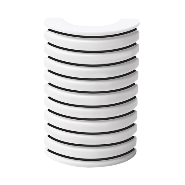 Självhäftande Lösögonfransremsor, 10-pack Svart
