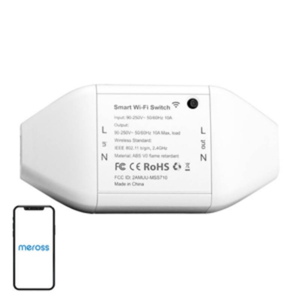 Wi-Fi Smart Switch Meross MSS710-UN (ei-HomeKit)