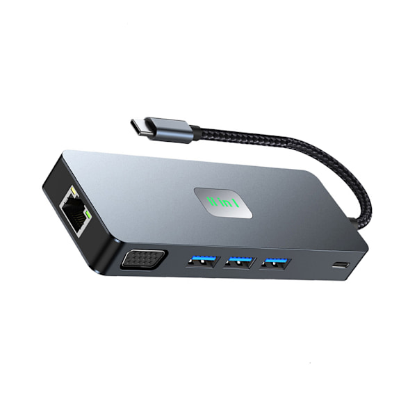 11-in-1 USB-C-keskitin: Laajenna liitettävyyttä 4K 60Hz HDMI:llä