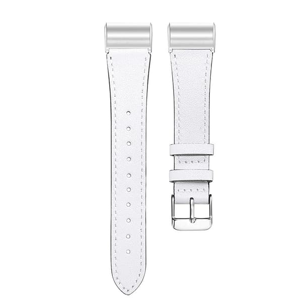 Aito nahkaranneke Fitbit Charge 3/4:lle White White