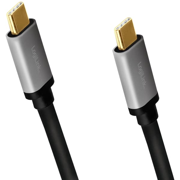 USB-C till USB-C Kabel 100W 480 Mbps 1,5m Aluminium