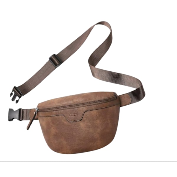 Crossbody-taske med justerbar rem Bronze
