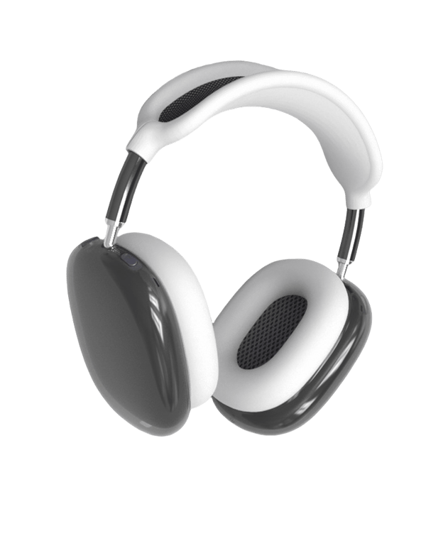 Suojakotelo AirPods Max -kuulokkeille Silver Silver