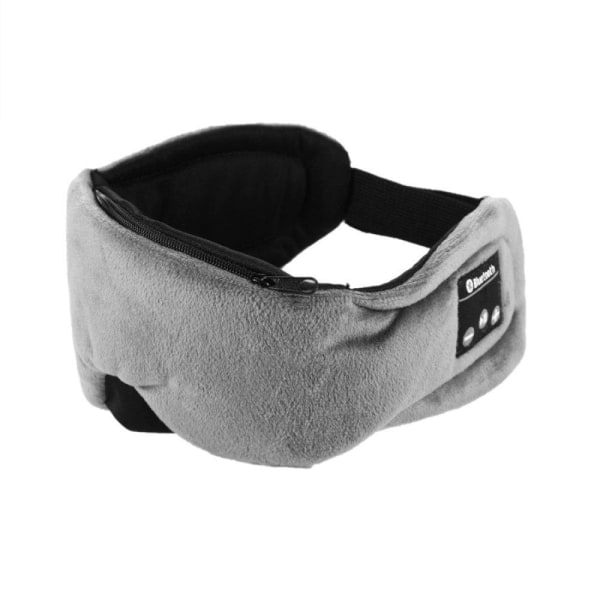 INF Sovhörlurar - Sovmask med hörlurar Bluetooth 5.0 Grå