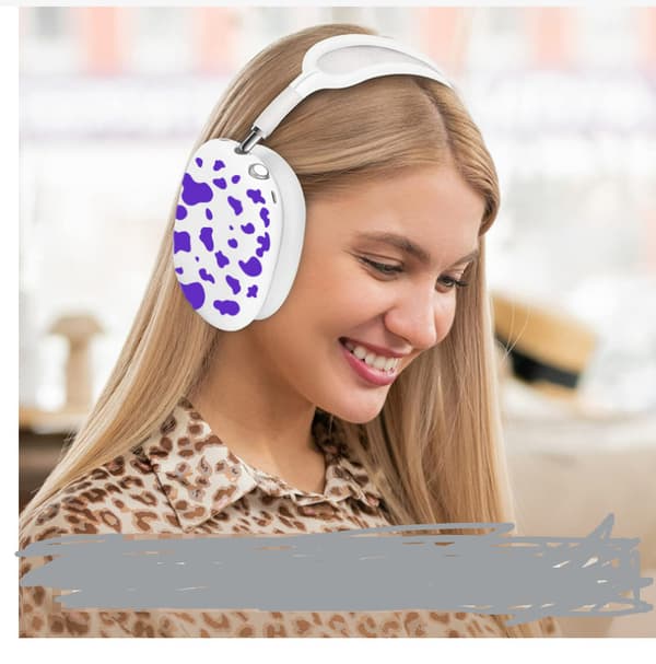 AirPods Max 1/2 Gen Hörlursskyddsset Lila